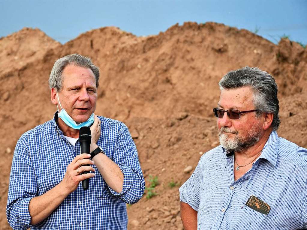 Impressionen von der BZ-Hautnah-Bauplatzbegehung