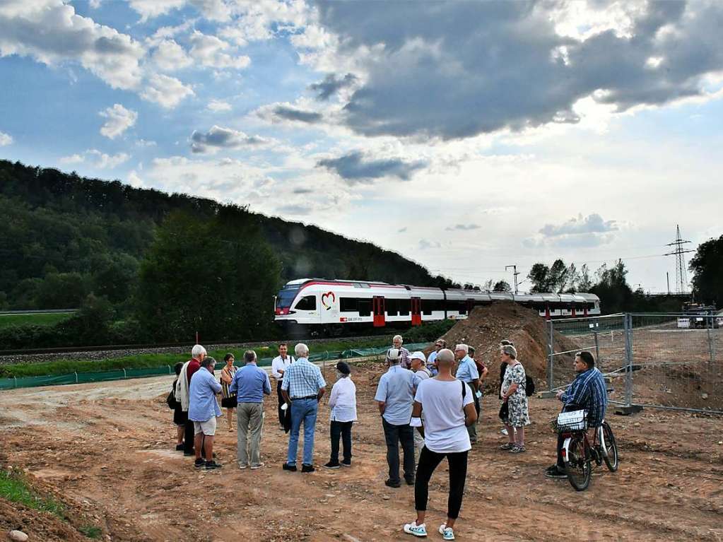 Impressionen von der BZ-Hautnah-Bauplatzbegehung