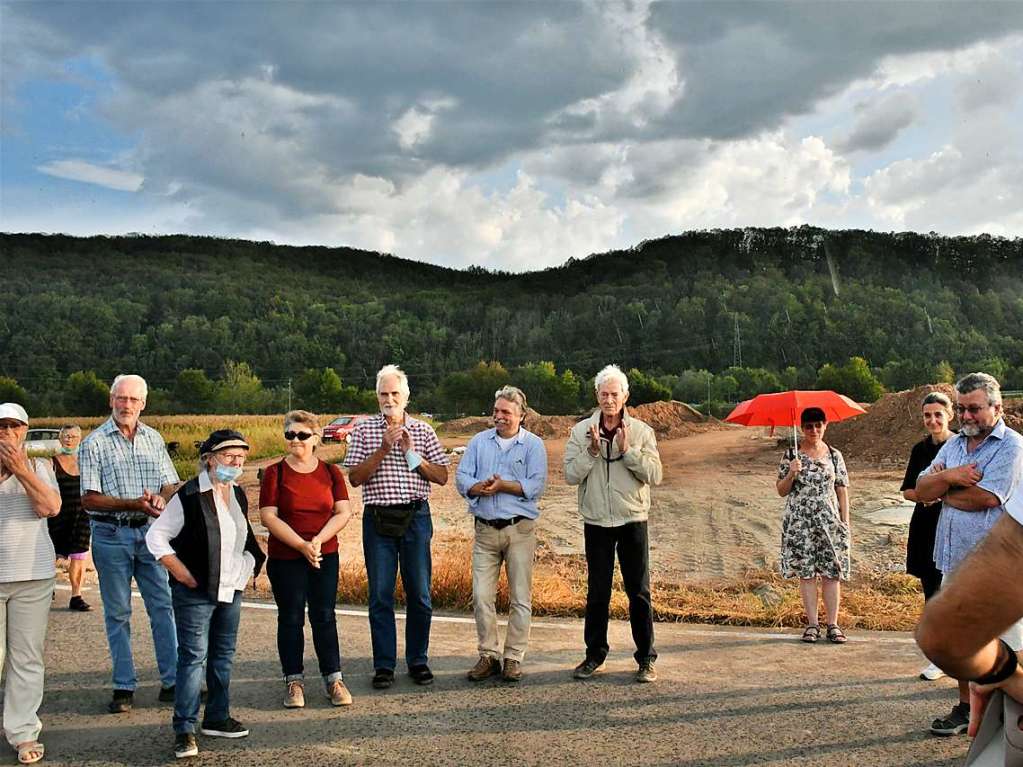 Impressionen von der BZ-Hautnah-Bauplatzbegehung