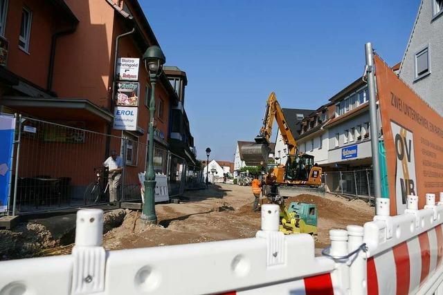Schlsselstrae in Neuenburg ist noch bis Ende 2021 gesperrt