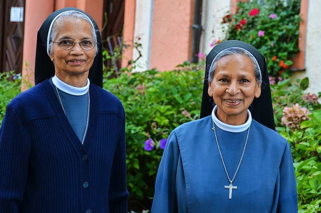 Kamen vor 60 Jahren als junge Frauen a...Lellis (links) und Schwester Clementa   | Foto: Gabriele Hennicke