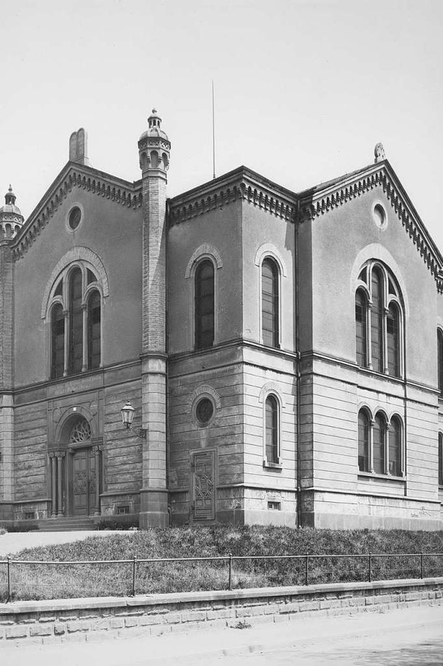Die Alte Synagoge in Freiburg.  | Foto: Stadtarchiv Freiburg