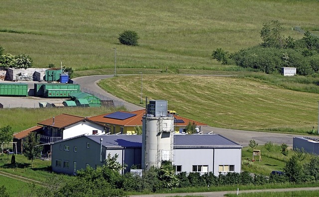 Im Gewerbegebiet &#8222;Baumwiesen&#82...och freie Flche dort genutzt werden.   | Foto: Werner Steinhart