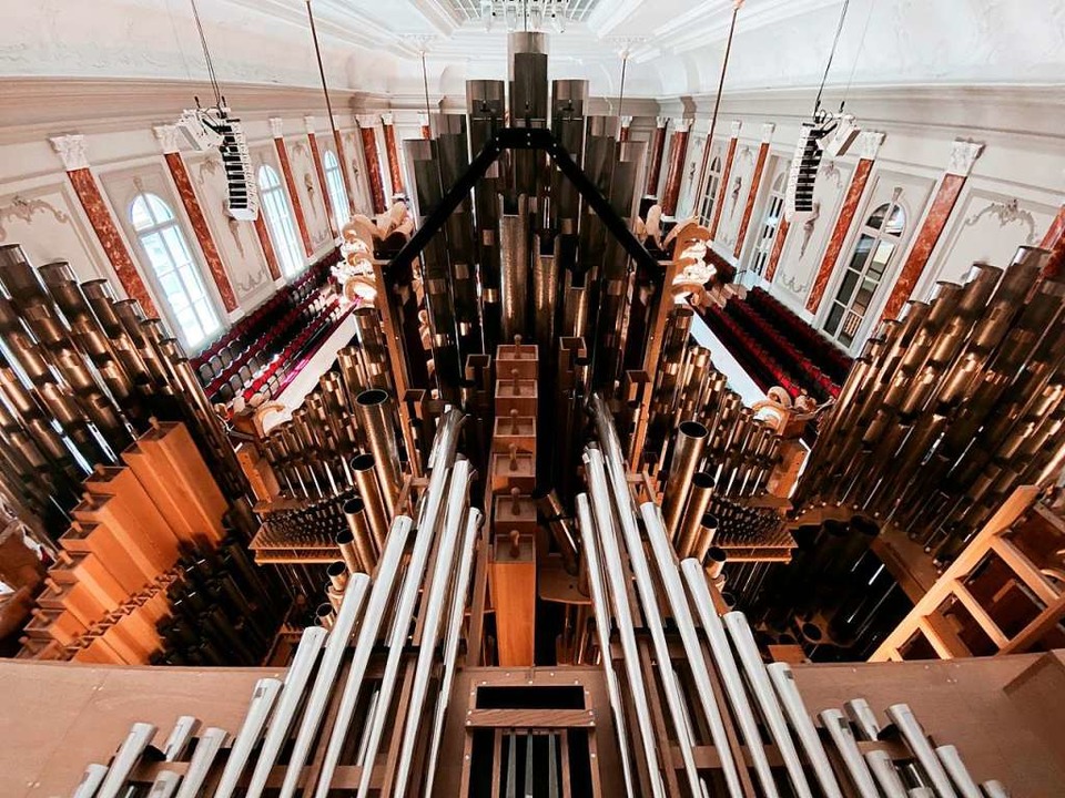 Sinfonisch und mit Charme: die Metzler/Klahre-Orgel im Stadtcasino Basel  | Foto: Michael Klahre