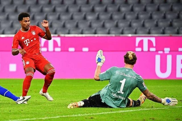 8:0-Gala ohne Fans: Unersättliche Triple-Bayern überrollen Schalke