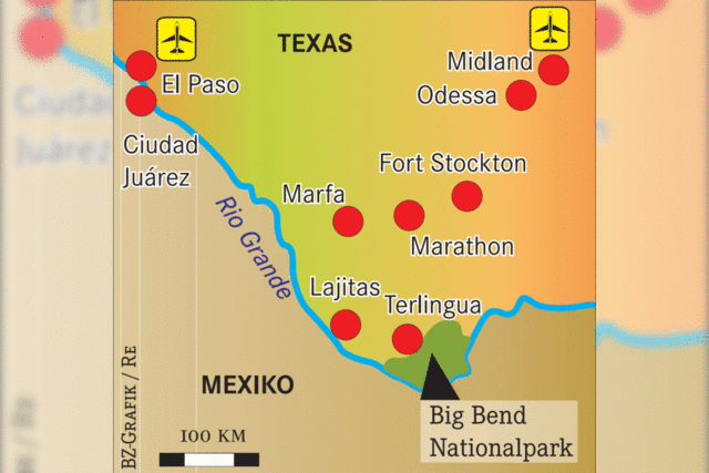 West Texas und der Big Bend