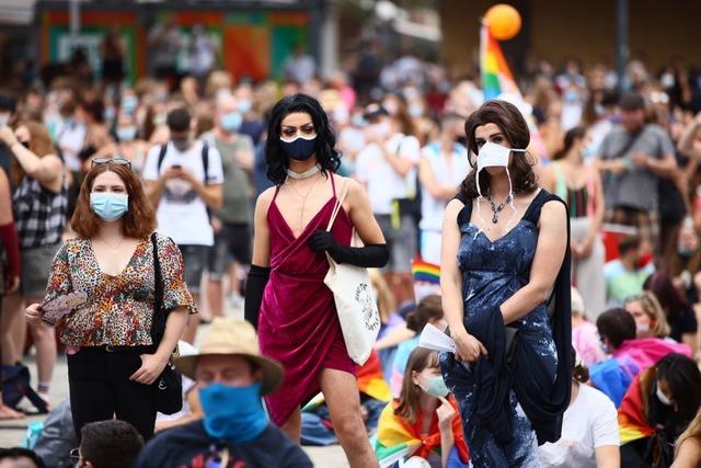 Fotos: So bunt war der Christopher Street Day in Freiburg