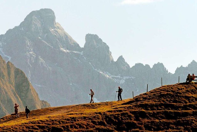 Goldene Tage: Auch im Oktober lassen s...n den Alpen noch schne Touren machen.  | Foto: Stefan Puchner