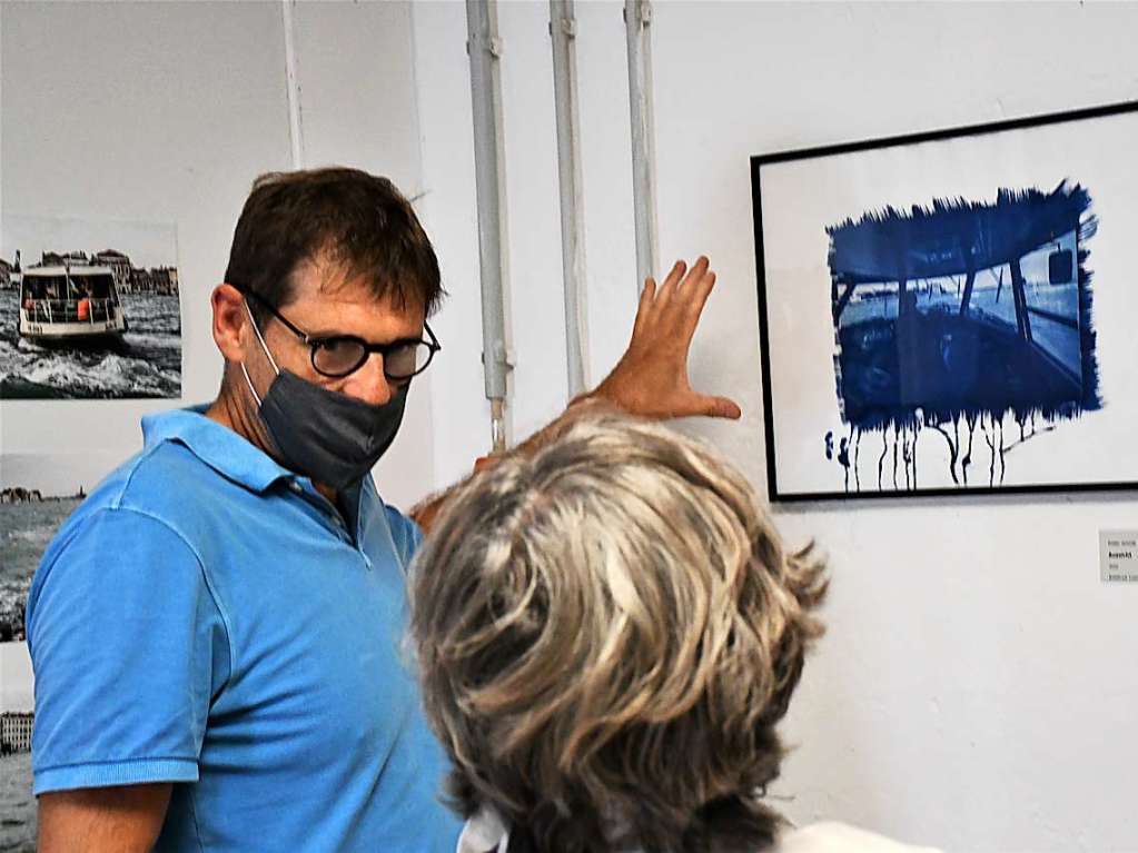 Eindrcke von der Nacht der offenen Ateliers in Lrrach