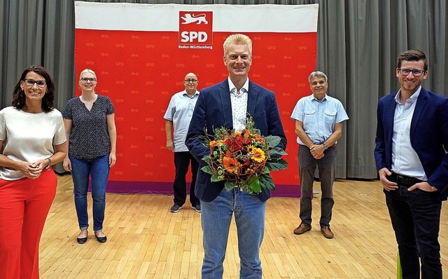 <BZ-Keyword>Die SPD</BZ-Keyword> zieht...weizer  und Zweitkandidat Nico Kiefer.  | Foto: suedkurier
