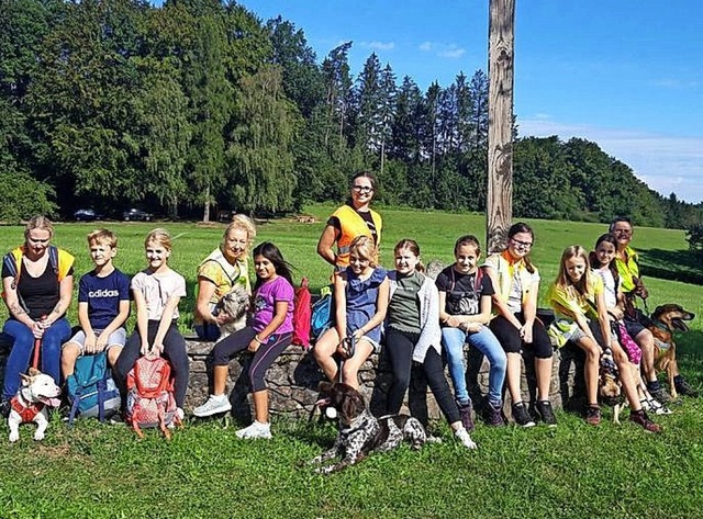 Der Tag mit Kucki, Dayo und Ranja machte allen Freude.   | Foto: Pfotentreff Elzach