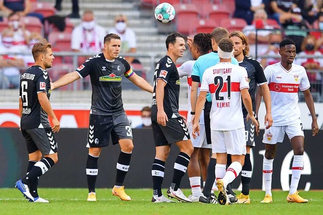 Der SC gewann am Wochenende 3:2 gegen den VfB Stuttgart  | Foto: Achim Keller/SC Freiburg