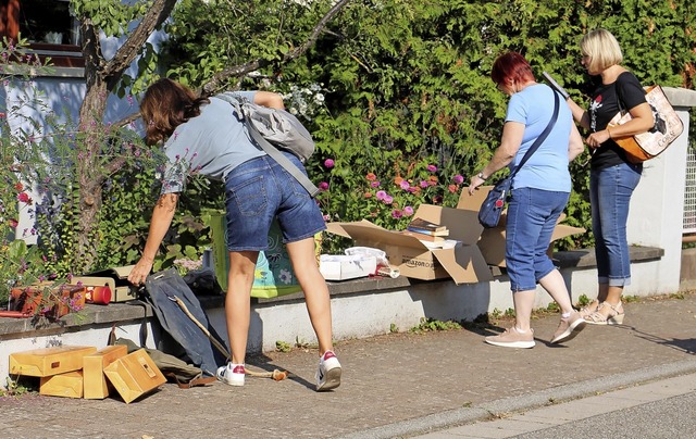 Vielfltiges Angebot, geordneter Ablau...e Mller vom Brgerbro der Gemeinde.   | Foto: Ruth Seitz