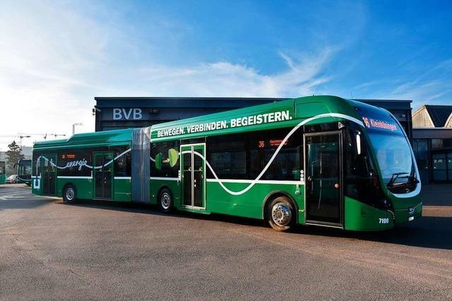 Die Basler Busflotte wird komplett elektrisch