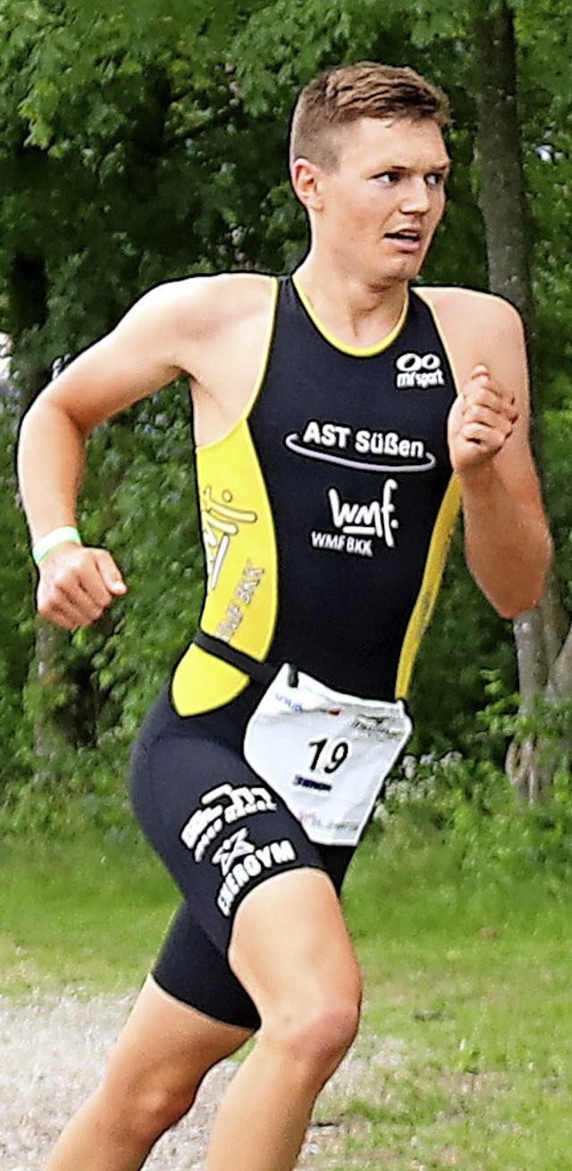 <BZ-FotoAnlauf>Triathlon:</BZ-FotoAnla...wurde 14. beim Top-Rennen in Ratingen.  | Foto: Dirk Mnner