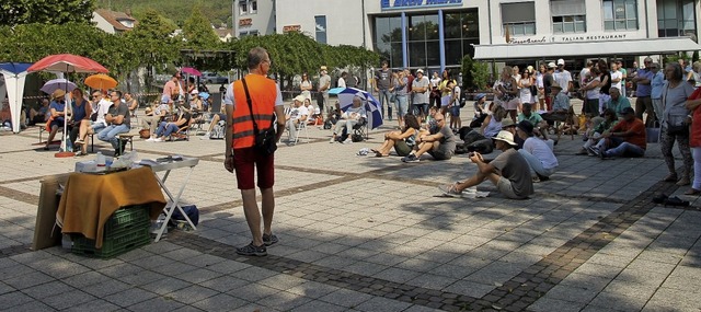 In Waldshut gab es in den vergangenen ...tionen gegen die Corona-Vorschriften.   | Foto: Manfred Dinort