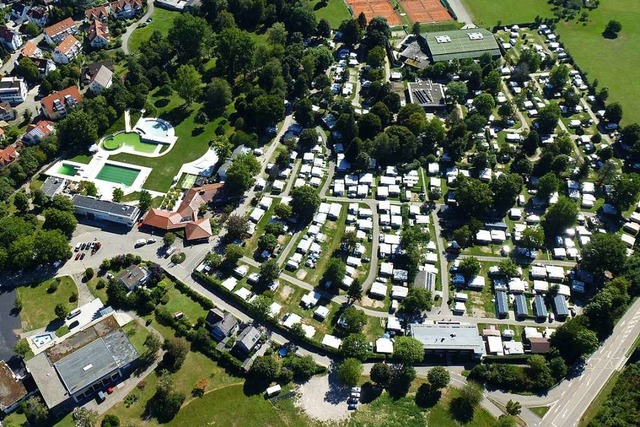 Anfang September war der Kirchzartener Campingplatz ausgebucht. | Foto: Volker Jung Anfang September war der Kirchzartener Campingplatz ausgebucht. | Foto: Volker Jung