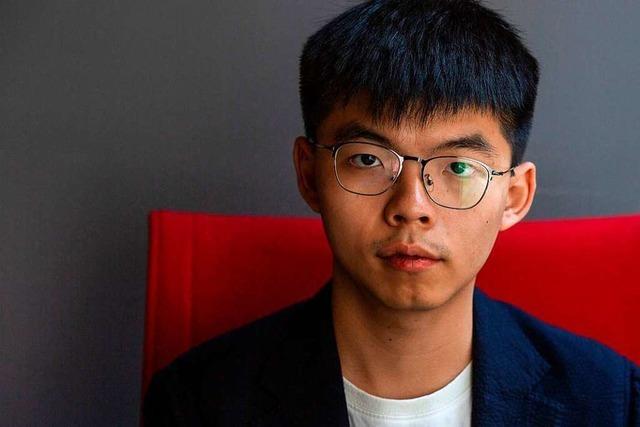 Bekannter Hongkonger Aktivist Joshua Wong festgenommen