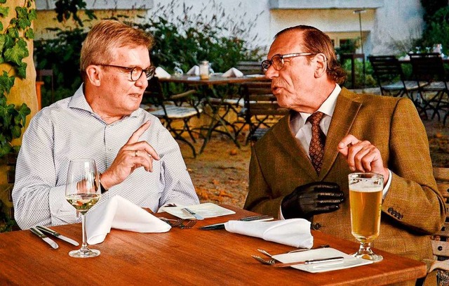 Gastronom Heinrich Mack vom Hotel Alte...owski, sind seit 25 Jahren befreundet.  | Foto: Veranstalter