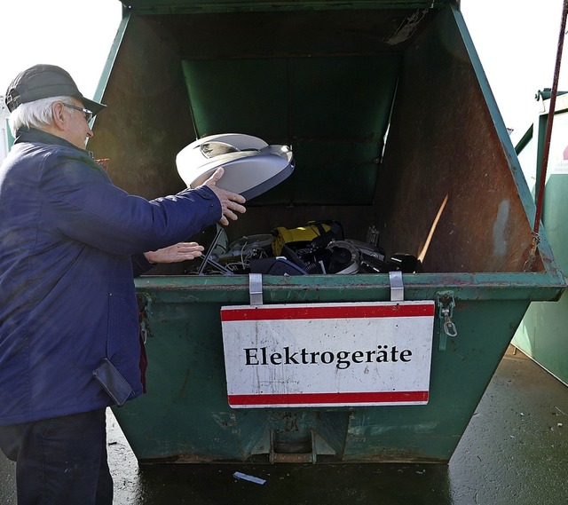 Der Recyclinghof in Emmendingen soll umziehen. Wohin, ist noch unklar.  | Foto: Philipp Schulte
