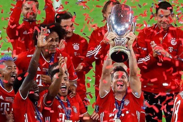 Der FC Bayern Mnchen erringt auch den Supercup