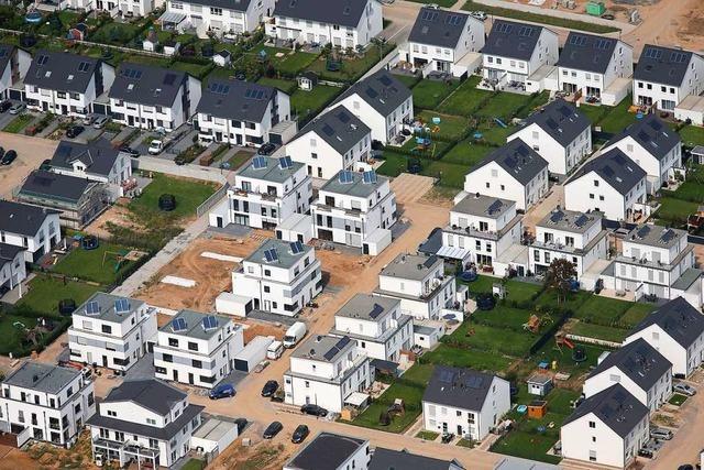 Gebaute Monotonie: In Deutschlands Neubaugebieten dominieren Quader mit Flachdach