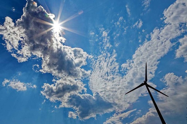 Windkraft legt zu und wird gnstiger.  | Foto: Martin Wendel