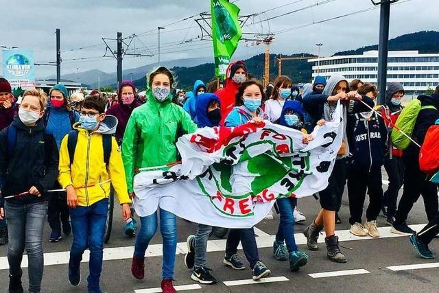 Fotos: Fridays for Future setzt bei schwierigen Bedingungen ein Zeichen frs Klima