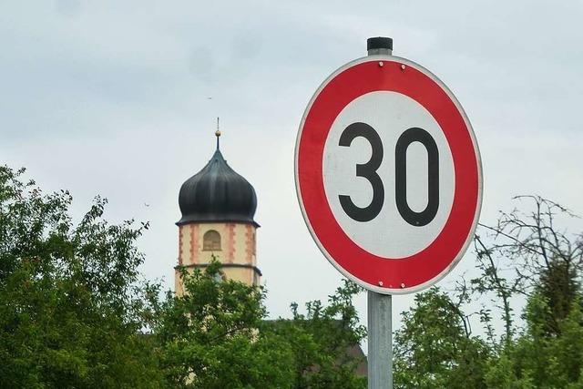 Tempo 30 gilt in Ehrenkirchen ab Dezember fast im ganzen Ort