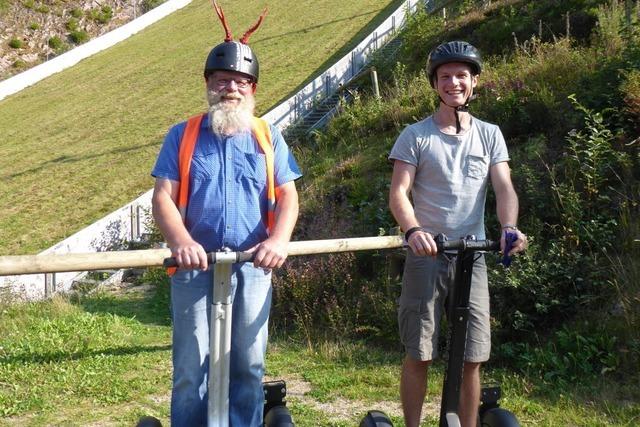 Selbstversuch: Mit dem Segway im Schwarzwald – und auf der Rodelbahn