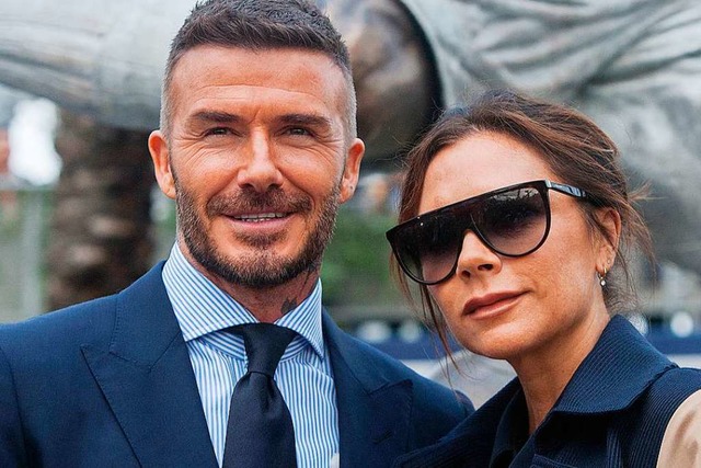 Victoria Beckham ist mit ihrem Mann in...aden zu einem Wellness-Urlaub gewesen.  | Foto: Javier Rojas (dpa)