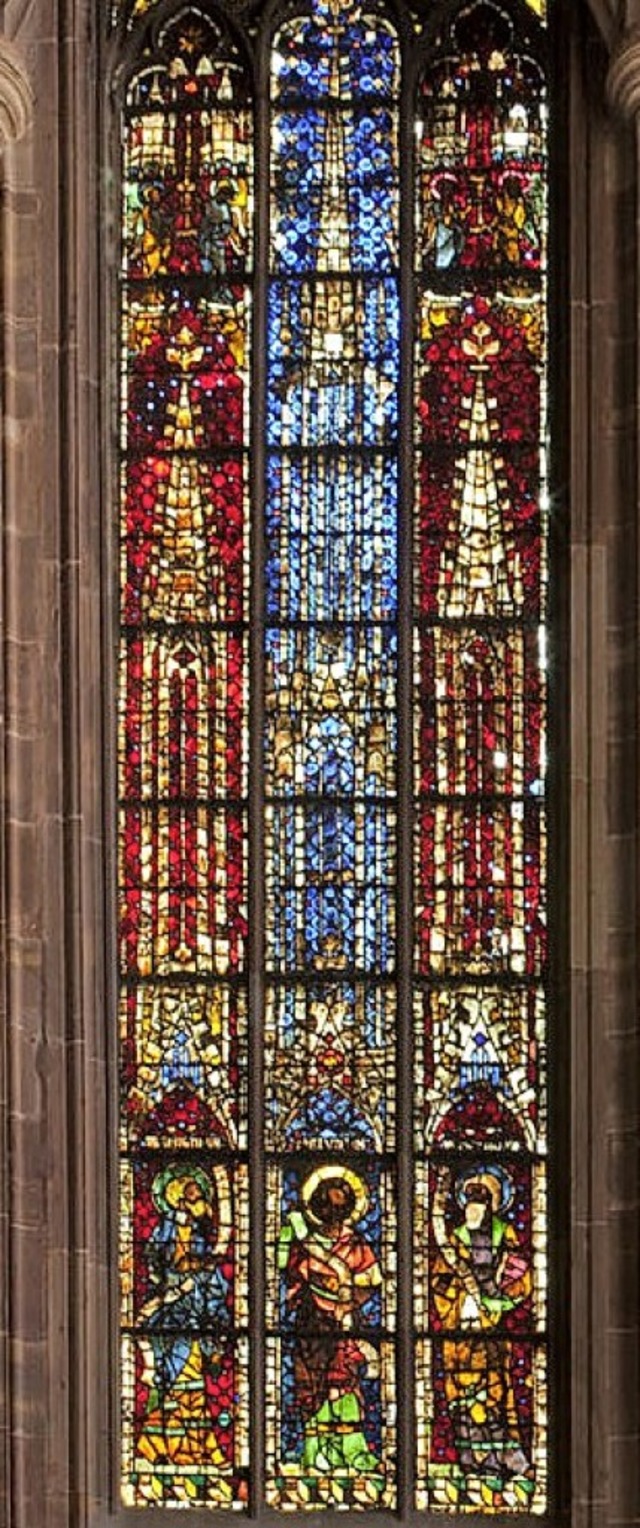 Eines der Kirchenfenster von Vronique Ellena  | Foto: Zabou Carrire