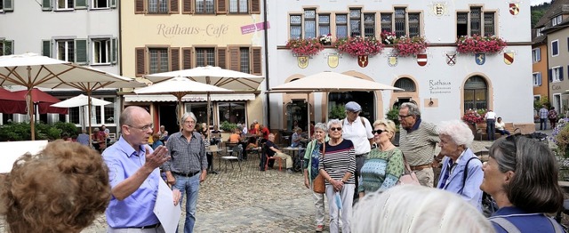 Stadtarchivar Jrg Martin erzhlt von ... Republik auf deutschem Boden ausrief.  | Foto: Hans-Peter Mller