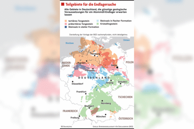 Teile Sdbadens kommen in Frage