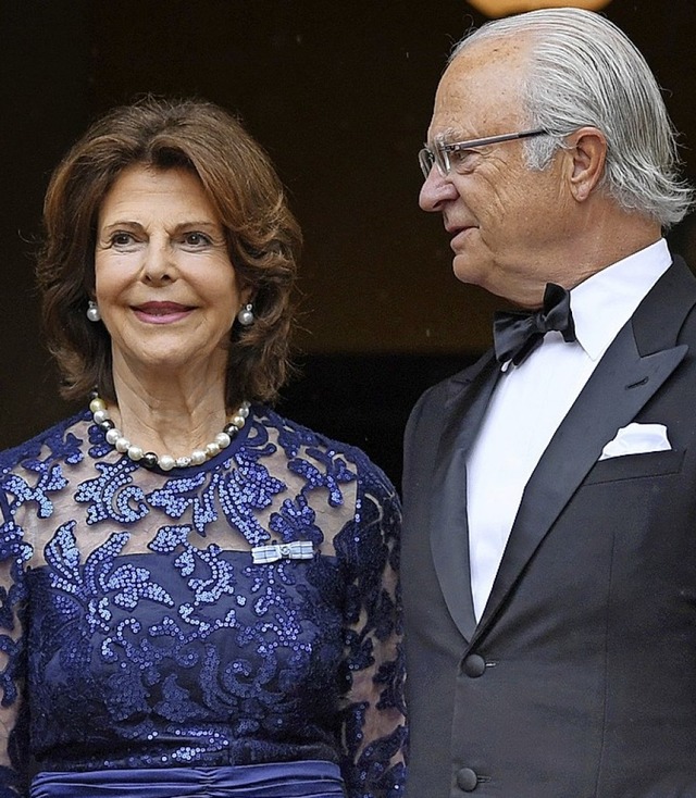 Schreiben Millionenverluste: Knig Carl Gustaf  und Knigin Silvia vonSchweden  | Foto: Tobias Hase