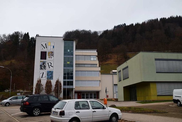 Die Brandmeldeanlage an Montfort-Reals...alle lste am Montag gegen 18 Uhr aus.  | Foto: Stefan Ammann