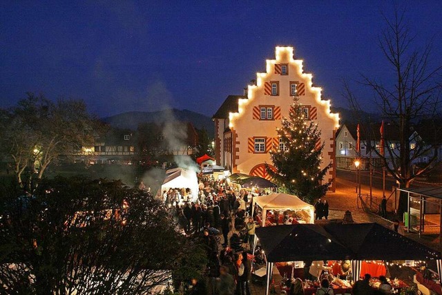 Wird es heuer nicht geben: einen Weihnachtsmarkt in Friesenheim.  | Foto: Gemeinde