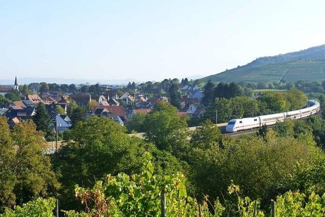Bahn will mit Bohrungen fr den geplanten Tunnel am Batzenberg beginnen