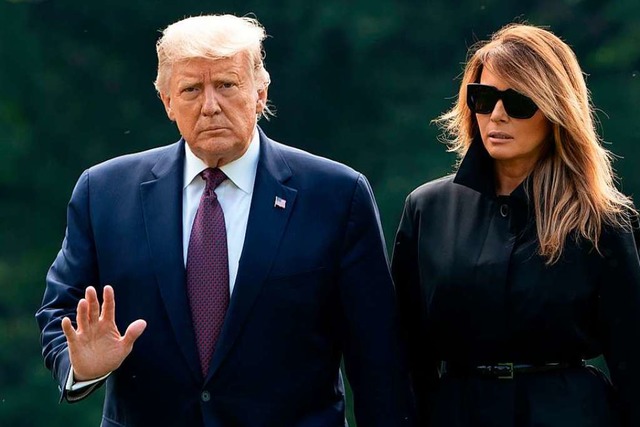 Donald Trump und First Lady Melania Trump  | Foto: ANDREW CABALLERO-REYNOLDS (AFP)