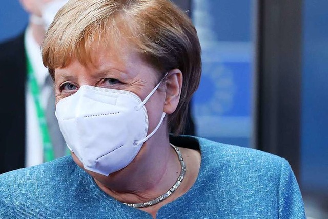 Merkel: &#8222;Wir haben gelernt zu im...er Mngel immer gut organisiert&#8220;  | Foto: ARIS OIKONOMOU (AFP)