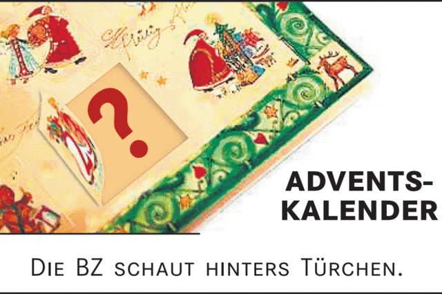 BZ-ADVENTSKALENDER: Ort fr Liebe, Glck, Trauer und Not