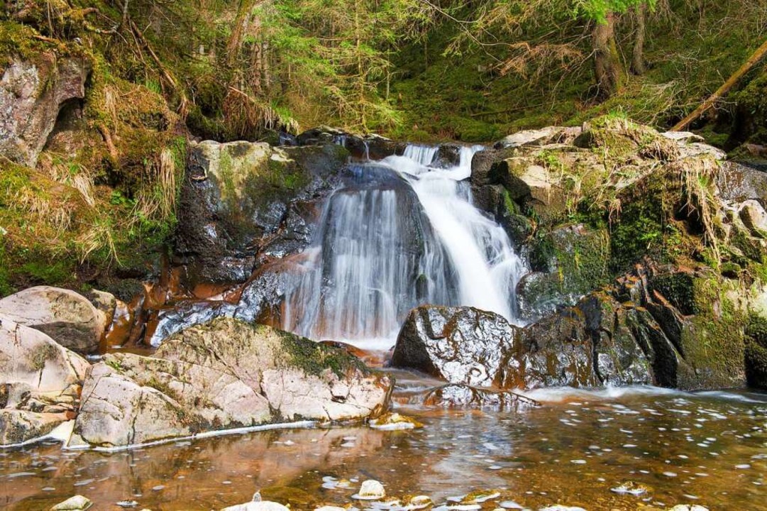 Wasserfall in der Schlucht  | Foto: Andrea Schiffner