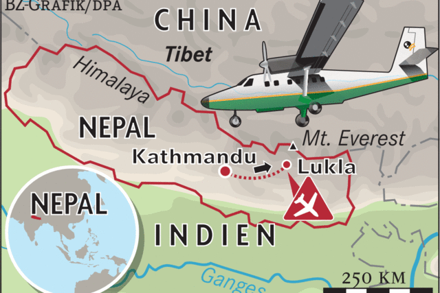18 Tote bei Absturz in Nepal