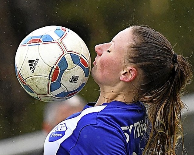 Dreifache Torschtzin: Corinna Gfrrer vom SV Titisee  | Foto: Wolfgang Scheu