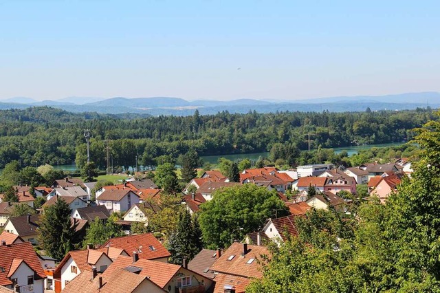 Der Blick ber Schwrstadt Richtung Sdwest vom Friedhof aus (Archivbild)  | Foto: Helmut Kohler