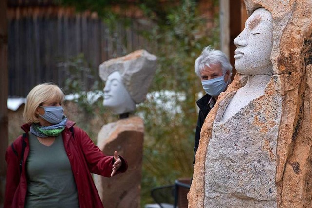 Werke von mehr als 30 Knstlern gab es...ahlreichen Ausstellungsorten zu sehen.  | Foto: Volker Mnch