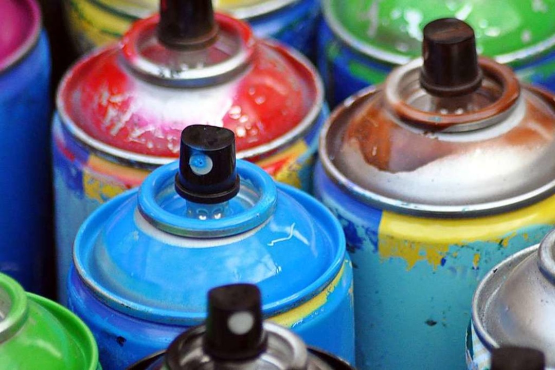 Die drei Sprayer sollen 19 und 21 Jahre alt gewesen sein. (Symbolbild)  | Foto: Sebastiano Fancellu  (stock.adobe.com)
