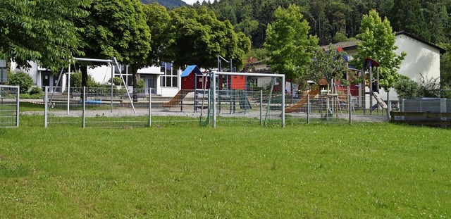 Der Kickplatz in Schweighof soll knft...wie der Ortschaftsrat beschlossen hat.  | Foto: Silke Hartenstein