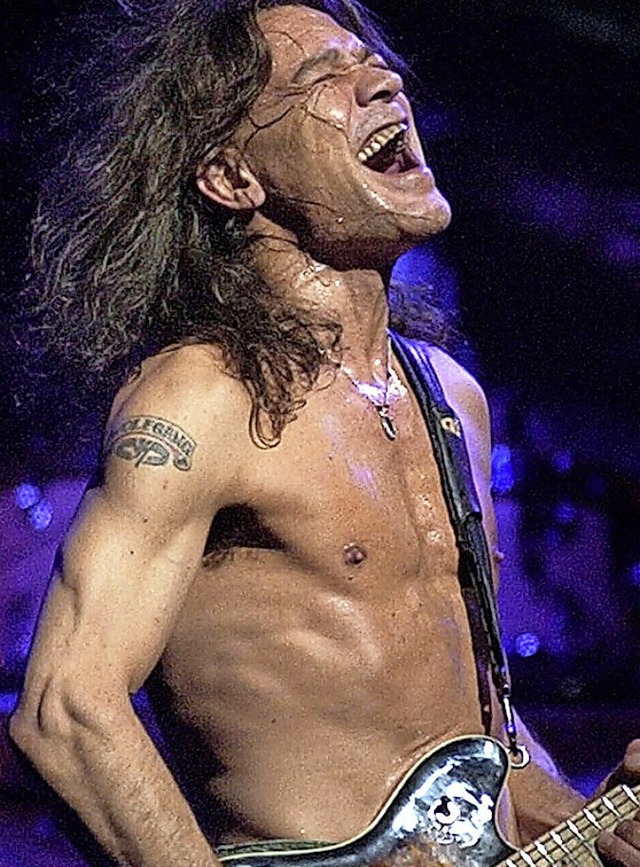 Gitarrenlegende  Van Halen 2004  | Foto: Tom Hood (dpa)