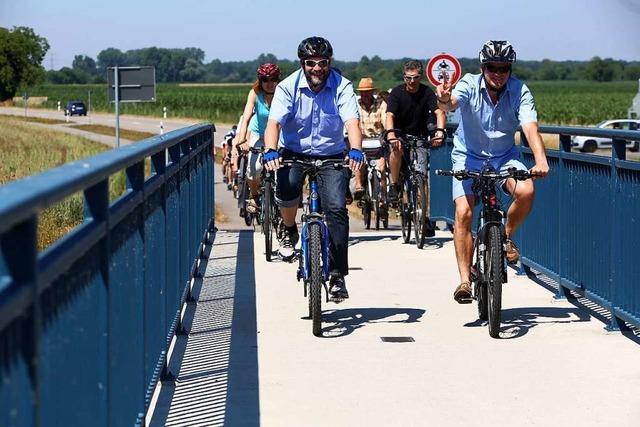 Der Radweg von Meienheim nach Ichenheim ist in Sicht